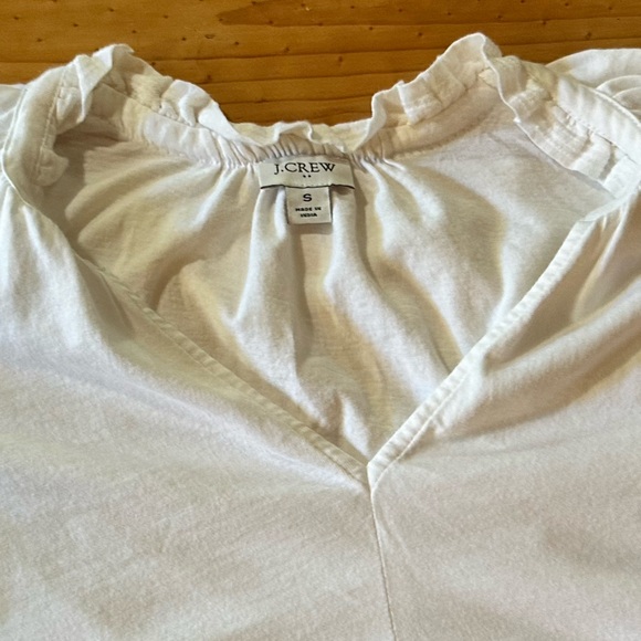 J. Crew Eyelet Flutter Sleeve Top - Picture 4 of 5